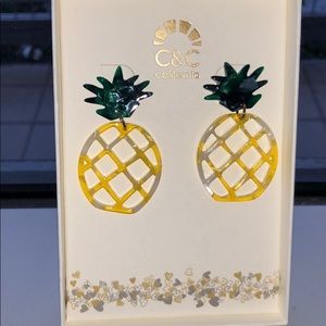 C&C California Pineapple Earrings 🍍